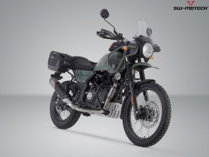 Set protezioni Adventure (paramotore + 2x crashbar + paramani Kobra) - Royal Enfield Himalayan - SW-Motech