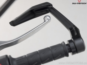 Set protezioni leve con paramani - materiale: alluminio - colore: nero - Kawasaki Z 650 ('16-) - SW-Motech