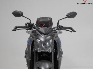 Set protezioni leve - materiale: alluminio - colore: nero - Suzuki GSX-S modelli - SW-Motech