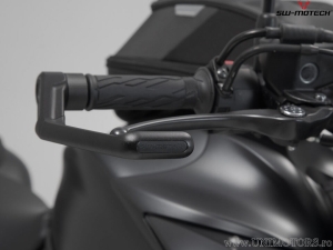 Set protezioni leve - materiale: alluminio - colore: nero - Suzuki GSX-S modelli - SW-Motech