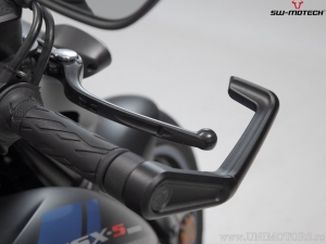 Set protezioni leve - materiale: alluminio - colore: nero - Suzuki GSX-S modelli - SW-Motech