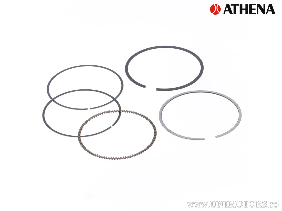 Set segmenti piston - (81,00mm) - Yamaha WR 250 F ('15-'17) / YZ 250 F ('14-'18) - Athena