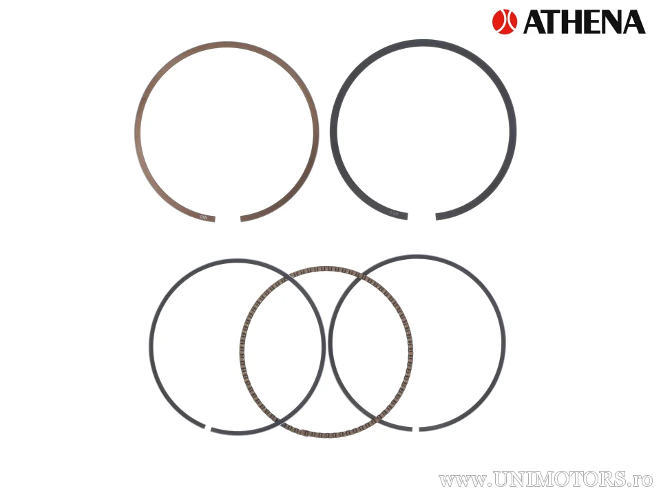 Set segmenti piston - (87,50mm) - Yamaha SR 500 / TT 500 / XT 500 ('76-'81) - Athena - fara poza!!!