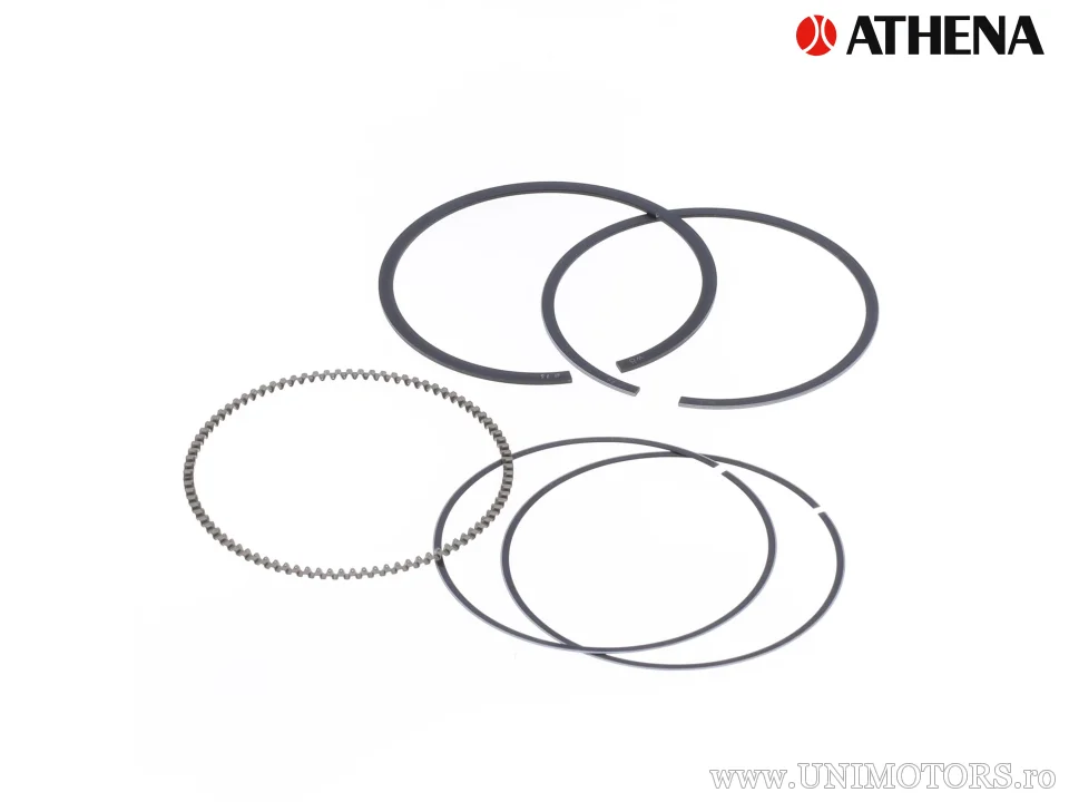 Set segmenti pistone - (75,00mm) - KTM EXC 250 Racing ('01-'05) - Athena - senza foto!!!