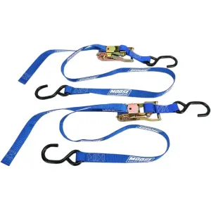 Set stevige ankerriemen (lengte 1,80m / ratelgesp) - Moose
