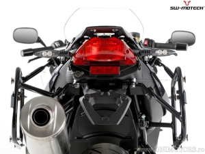 Set supporti EVO per valigie laterali (sidecase) colore nero - BMW F 800 GT ('12-) - SW-Motech