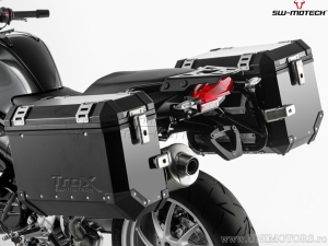 Set supporti EVO per valigie laterali (sidecase) colore nero - BMW F 800 GT ('12-) - SW-Motech