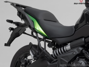 Set supporti EVO per valigie laterali (sidecase) colore nero - Kawasaki Versys 650 ('14-) - SW-Motech