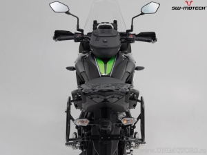 Set supporti EVO per valigie laterali (sidecase) colore nero - Kawasaki Versys 650 ('14-) - SW-Motech