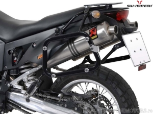 Set supporti EVO per valigie laterali (sidecase) colore nero - KTM LC8 950 / 990 Adventure - SW-Motech