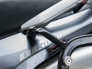 Set supporti EVO per valigie laterali (sidecase) colore nero - Suzuki DL 1000 V-Strom / Kawasaki KLV1000 - SW-Motech