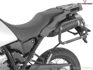 Set supporti EVO per valigie laterali (sidecase) colore nero - Yamaha XT 660 Z Ténéré ('07-'16) - SW-Motech
