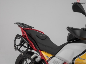 Set supporti PRO per valigie laterali (sidecase) colore nero - Moto Guzzi V85 TT ('19-'23) - SW-Motech