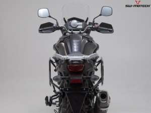 Set supporti PRO per valigie laterali (sidecase) colore nero - Suzuki DL 650 ('16-) - SW-Motech