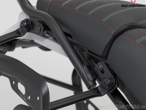 Set supporti PRO per valigie laterali (sidecase) modello US colore nero - Ducati DesertX ('22-) / Rally ('23-) - SW-Motech