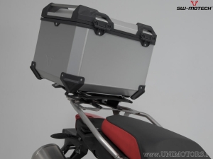 Set TRAX ADV argento per supporti in plastica (topcase TRAX + supporto + adattatore + blocco) - BMW F 750 / 850 - SW-Motech