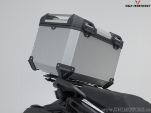 Set TRAX ADV argento (topcase + 2x sidecase + supporti PRO + ADV-RACK) - 150.0L - KTM 1290 Super Adventure ('21-) - SW-Motech