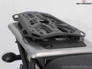 Set TRAX ADV argento (topcase + 2x sidecase + supporti PRO + ADVENTURE-RACK) - 150.0L - Kawasaki KLR 650 ('22-) - SW-Motech