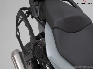 Set TRAX ADV argento (topcase + 2x sidecase + supporti PRO + ADVENTURE-RACK) - 158,0L - BMW S 1000 XR ('19-'23) - SW-Motech