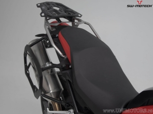 Set TRAX ADV argento (topcase + 2x valigie laterali + supporti PRO + ADV-RACK per supporti in plastica) - 150,0L - BMW F 750/850