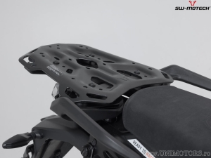Set TRAX ADV argento (topcase TRAX ADV + supporto + adattatore + blocco) - KTM 1290 Super Adventure ('21-) - SW-Motech