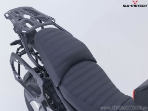 Set TRAX ADV nero (topcase + 2x sidecase + supporti PRO + ADVENTURE-RACK) - 158,0L - BMW R 1300 GS ('23-) - SW-Motech