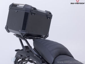 Set TRAX ADV nero (topcase + 2x sidecase + supporti PRO + ADVENTURE-RACK) - 158,0L - BMW R 1300 GS ('23-) - SW-Motech