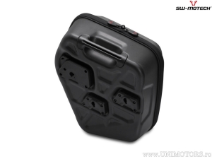 Set valigia laterale (sidecase) URBAN e supporto sinistro SLC - 16,5L - nero - modelli Ducati Scrambler - SW-Motech