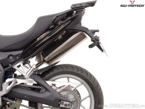 Set valigie laterali (sidecase) AERO ABS (2x25L) e supporti EVO - 50,0L - Triumph Tiger 1050 ('06-'12) - SW-Motech