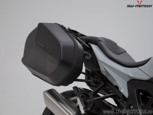 Set valigie laterali (sidecase) AERO ABS (2x25L) e supporti PRO - 50,0L - BMW S 1000 XR ('19-) - SW-Motech