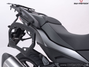 Set valigie laterali (sidecase) AERO ABS (2x25L) e supporti PRO - 50.0L - Honda NT1100 ('21-) - SW-Motech