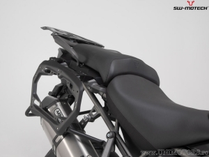 Set valigie laterali (sidecase) AERO ABS (2x25L) e supporti PRO - 50,0L - Triumph Tiger 1200 / Explorer ('11-) - SW-Motech