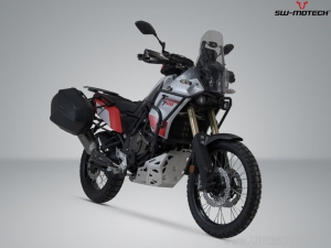 Set valigie laterali (sidecase) AERO ABS (2x25L) e supporti PRO - 50.0L - Yamaha Ténéré 700 ('19-) - SW-Motech