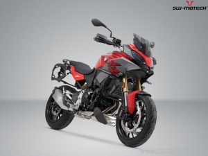 Set valigie laterali (sidecase) DUSC L (2x41L) e supporti PRO - 82.0L - BMW S 1000 XR ('19-) - SW-Motech