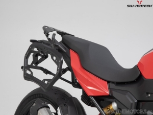 Set valigie laterali (sidecase) DUSC L (2x41L) e supporti PRO - 82.0L - BMW S 1000 XR ('19-) - SW-Motech