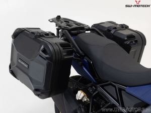 Set valigie laterali (sidecase) DUSC L (2x41L) e supporti PRO - 82,0L - BMW S1000XR ('15-'19) - SW-Motech