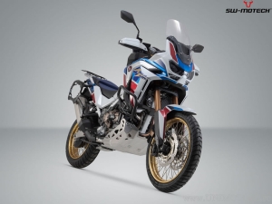 Set valigie laterali (sidecase) DUSC L/M (41/33L) e supporti PRO - 74.0L - Honda CRF1100L/Adv Sp ('19-) - SW-Motech