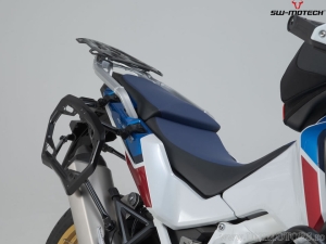 Set valigie laterali (sidecase) DUSC L/M (41/33L) e supporti PRO - 74.0L - Honda CRF1100L/Adv Sp ('19-) - SW-Motech