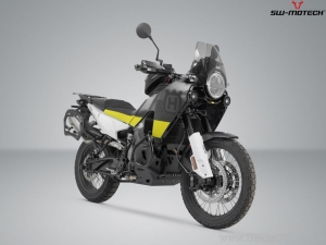 Set valigie laterali (sidecase) DUSC L/M (41/33L) e supporti PRO - 74.0L - Husqvarna North 901 ('21-) - SW-Motech