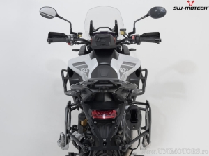 Set valigie laterali (sidecase) DUSC L/M (41/33L) e supporti PRO - 74.0L - Triumph Tiger 1200 Rally / GT Explorer - SW-Motech