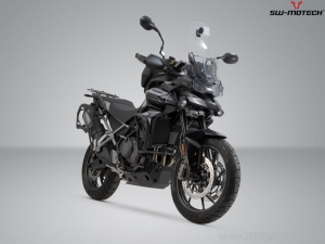 Set valigie laterali (sidecase) DUSC L/M (41/33L) e supporti PRO - 74,0L - Triumph Tiger 900/GT/Rally/Pro - SW-Motech