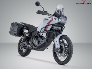 Set valigie laterali (sidecase) DUSC L/M (41/33L) modello US e supporti PRO - 74,0L - Ducati DesertX ('22-)/ Rally ('23-) - SW-M