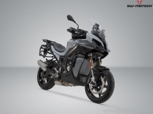 Set valigie laterali (sidecase) DUSC M (2x33L) e supporti PRO - 66,0L - BMW S 1000 XR ('19-) - SW-Motech