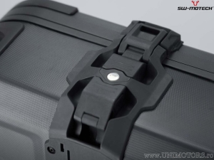 Set valigie laterali (sidecase) DUSC M (2x33L) e supporti PRO - 66,0L - Suzuki V Strom 1000 ('14-'19) - SW-Motech