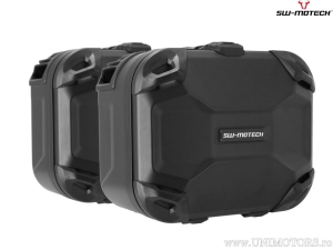 Set valigie laterali (sidecase) DUSC M/L (33/41L) e supporti PRO - 74.0L - Voge 650 DS/X ('22-) - SW-Motech
