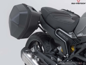 Set valigie laterali (sidecase) URBAN (2x16,5L) e supporti SLC - 33,0L - Benelli Leoncino 800 ('21-) - SW-Motech