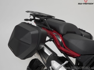 Set valigie laterali (sidecase) URBAN (2x16,5L) e supporti SLC - 33,0L - Benelli TRK 502 X ('18-) - SW-Motech