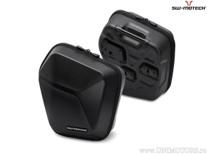Set valigie laterali (sidecase) URBAN (2x16,5L) e supporti SLC - 33,0L / nero - Honda X-ADV ('20-) - SW-Motech