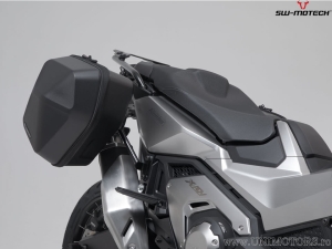 Set valigie laterali (sidecase) URBAN (2x16,5L) e supporti SLC - 33,0L / nero - Honda X-ADV ('20-) - SW-Motech