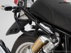 Set valigie laterali (sidecase) URBAN (2x16.5L) e supporti SLC - 33.0L - Royal Enfield Interceptor / Continental - SW-Motech